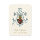 Catholic Wedding Elegant Favour Holy Card