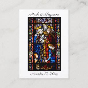 Catholic Wedding Engagement Favour Holy Card