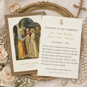 Catholic Wedding Prayer Espousal Virgin Mary