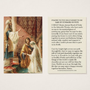 Catholic Wedding Prayer for Husband & Wife