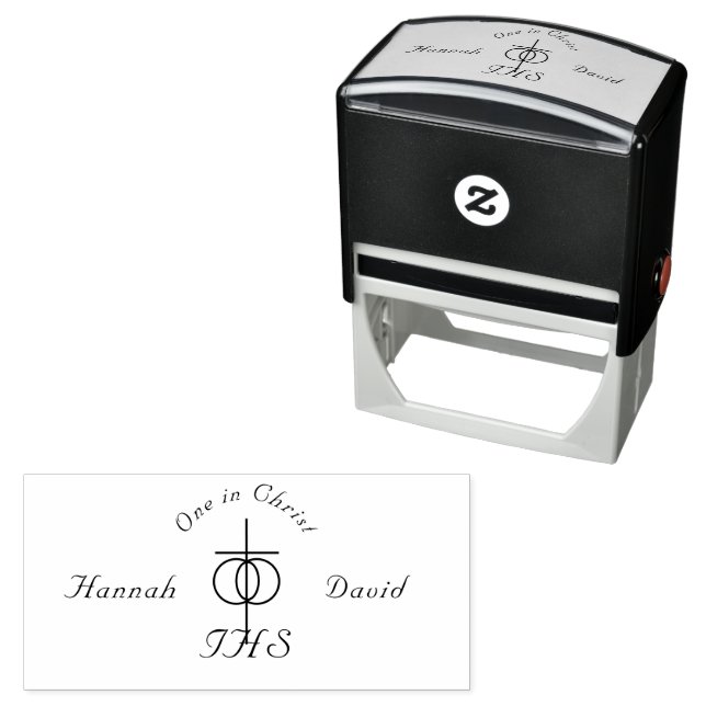 Catholic Wedding Self-inking Stamp (In Situ)