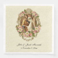 Catholic Wedding Vintage Virgin Mary St. Joseph