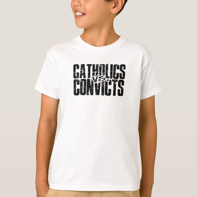 Catholics vs Convicts - samaritan T-Shirt (Front)