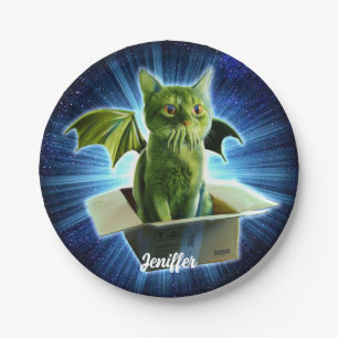 Cathulhu                                           paper plate
