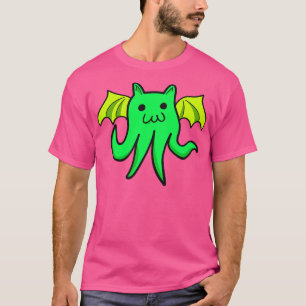 Cathulu Cute Kawaii Cthulhu Cat T-Shirt
