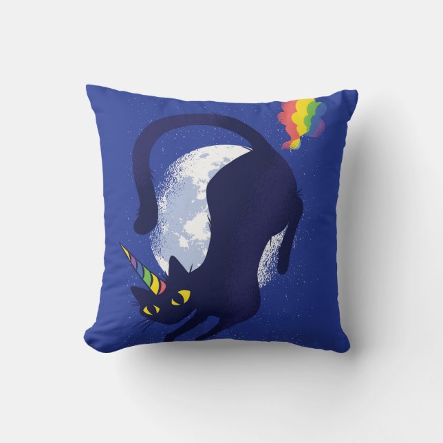 Caticorn Cushion (Front)