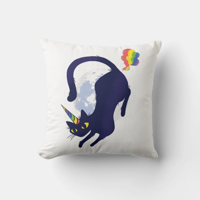 Caticorn Cushion (Front)