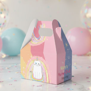 Caticorn Meow-Gical Birthday Gift Favour Box
