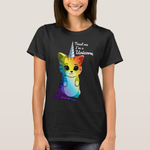 Caticorn Rainbow Meowgical Cat Unicorn Kittycorn T-Shirt