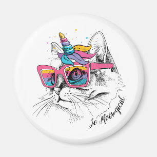 Caticorn So Meowgical Magnet