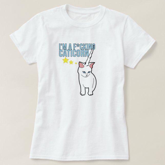 Caticorn T-Shirt (Design Front)