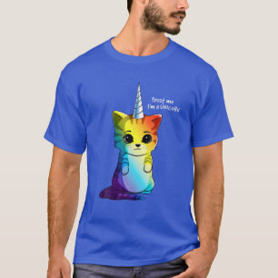 Caticorn T Unicorn Cat Kittycorn Girls Women Rainb T-Shirt