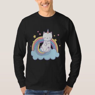 Caticorn With Rainbow Kittycorn T-Shirt
