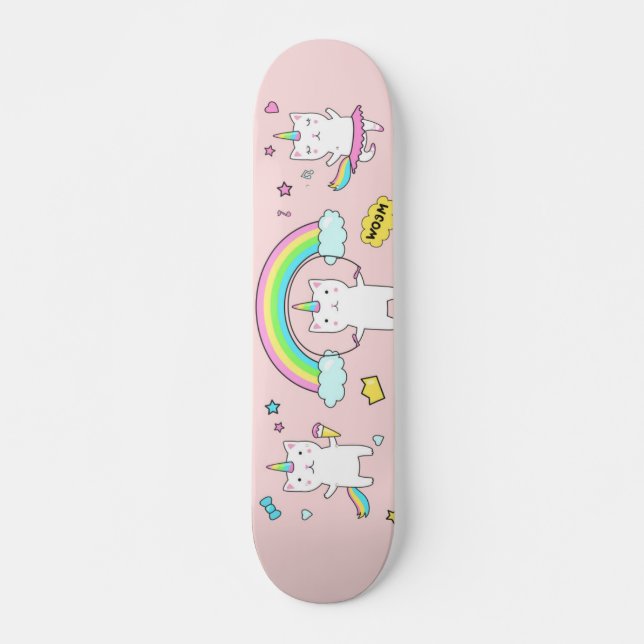 Caticorns Skateboard (Front)