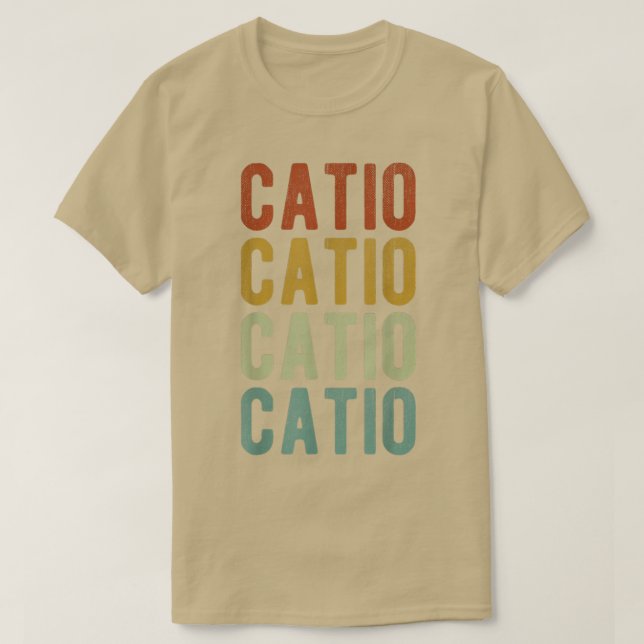 Catio City GuineaBissau Retro  T-Shirt (Design Front)