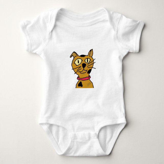 Catitude Baby T-Shirt Bodysuit (Front)
