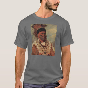 Catlin Native American Art T-Shirt