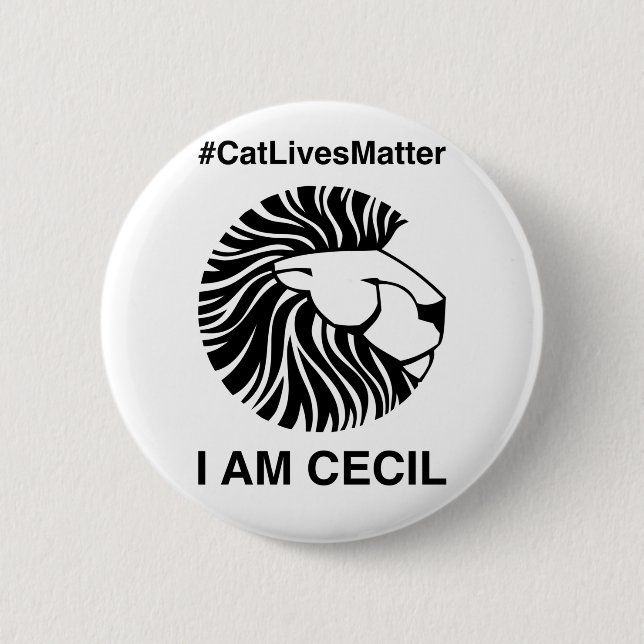 #CatLivesMatter Badge (Front)