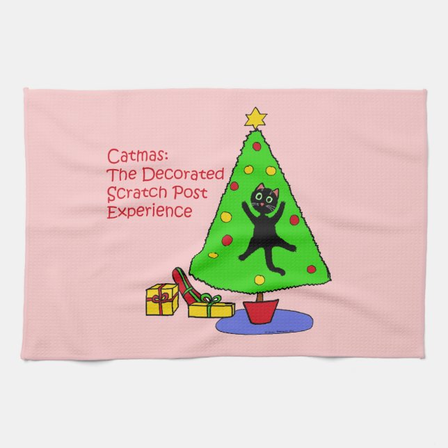 Catmas Experience Tea Towel (Horizontal)
