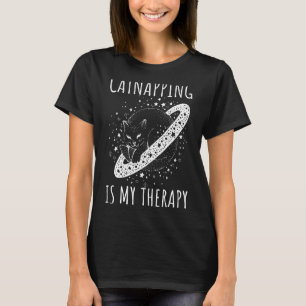 Catnapping is my therapy sleeping dreaming cosmic T-Shirt