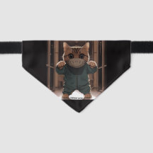 CatNibal Cute Halloween Cat Bandanna