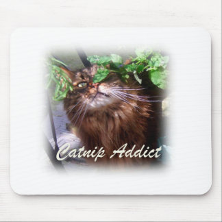 catnip addict mouse pad