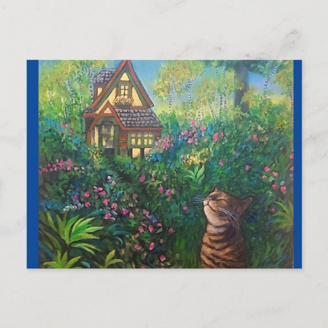 Catnip Cottage Postcard (Front)