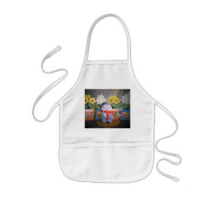 Catnip flavoued hot chocolate please? kids apron