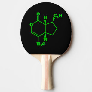 Catnip Nepetalactone Molecular Chemical Formula Ping Pong Paddle