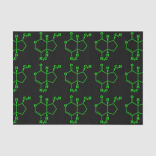 Catnip Nepetalactone Molecular Chemical Formula Tissue Paper