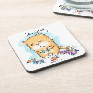 Catnipped Kitty Coaster
