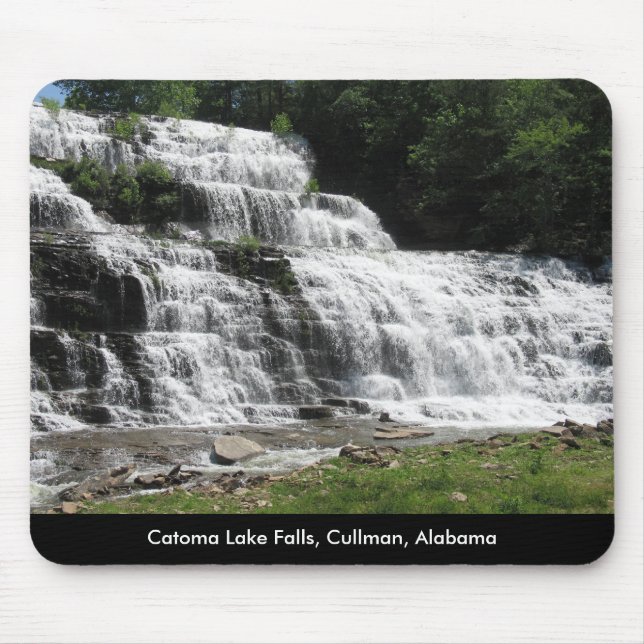 Catoma Lake Falls Mousepad (Front)