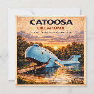 Catoosa Blue Whale Route 66 Stationery