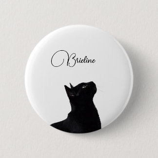 Catpin 6 Cm Round Badge