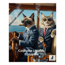 Catpitalist Ecologism: Because Eco-Friendly Yachts