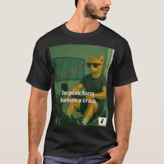 Catpitalist: Peak Performance Investor T-Shirt