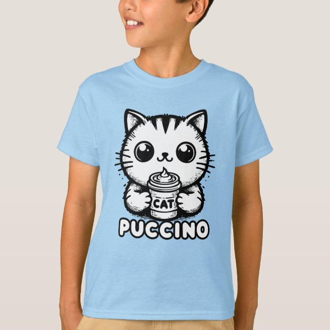 Catpuccino 1 T-Shirt (Front)