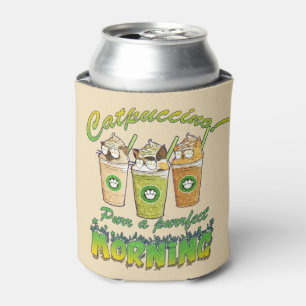 Catpuccino – Purr a Purrfect Morning   Cute Cat Can Cooler