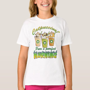 Catpuccino, Purr a Purrfect Morning T-Shirt