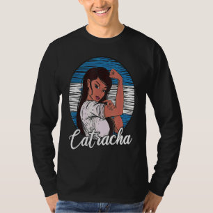 Catracha Honduran Girl Honduras Flag Pride T-Shirt