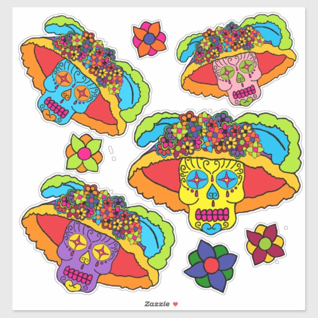 Catrina Sugar Skull (Sheet)