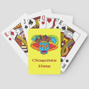 Catrina Sugar Skull Playing Cards