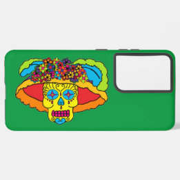 Catrina Sugar Skull Samsung Galaxy Case