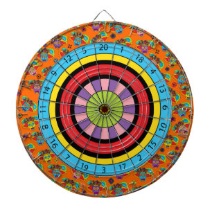 Catrina Sugar Skulls Dartboard
