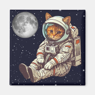 Catronaut Cat Astronaut  Magnet