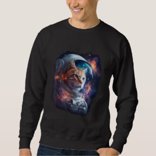 Catronaut Cat Astronaut space cat 5 Sweatshirt