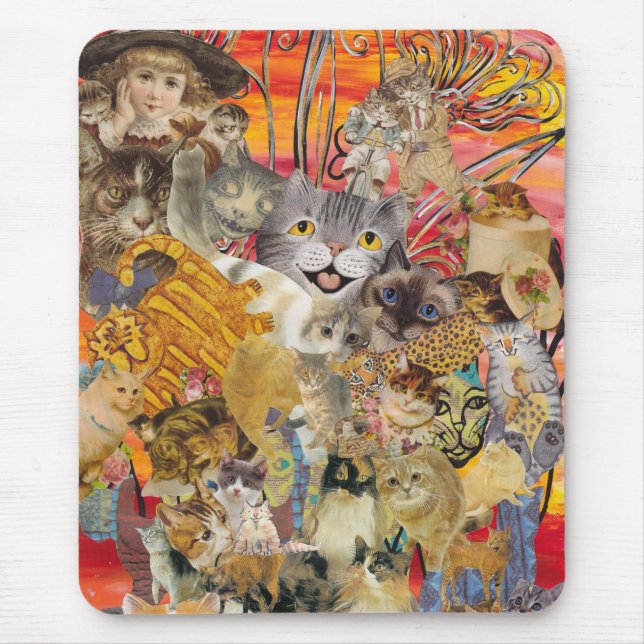 Cats a Plenty mousepad (Front)