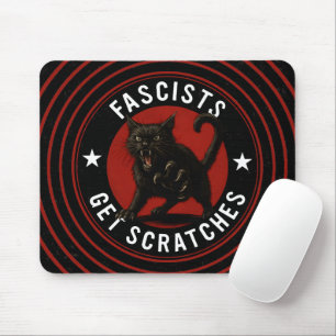 Cats Against Fascists Mouse Pad