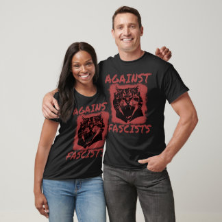 Cats Against Fascists. T-Shirt