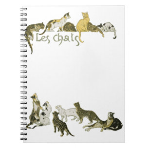 Cats, Alexandre Steinlen Notebook